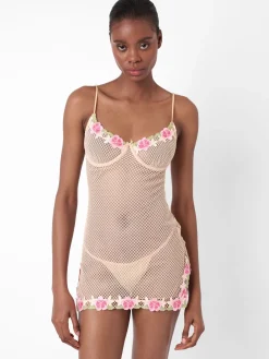 Peony Dress Beige<Poster Girl Hot