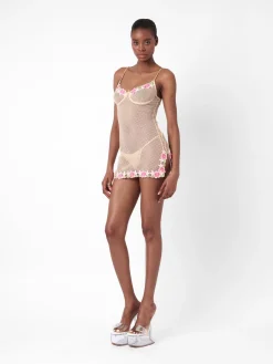 Peony Dress Beige<Poster Girl Hot