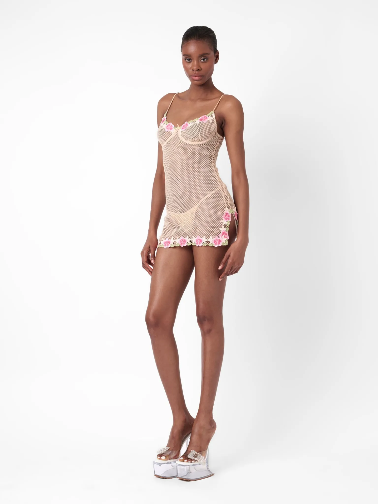Peony Dress Beige<Poster Girl Hot