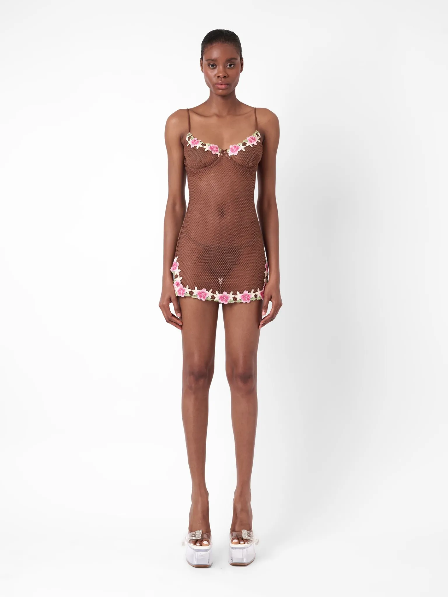 Peony Dress Brown<Poster Girl New