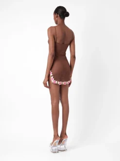 Peony Dress Brown<Poster Girl New