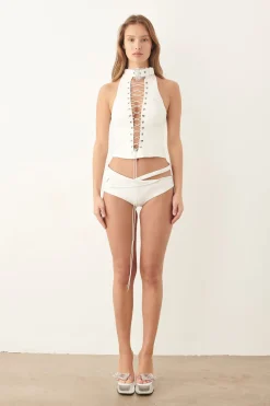 Phoebe Top Virgin White<Poster Girl Sale