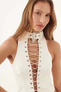 Phoebe Top Virgin White<Poster Girl Sale