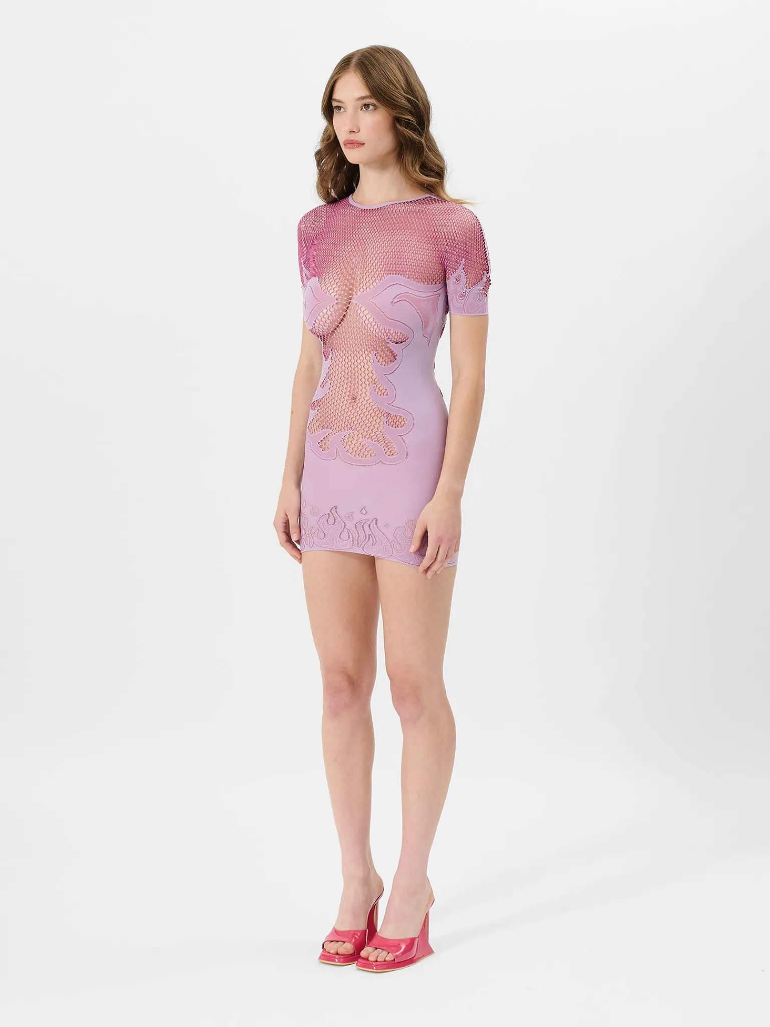 Pin-Up Mini Dress<Poster Girl Best