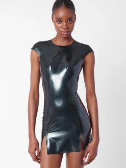 Player Latex Dress Black<Poster Girl Outlet