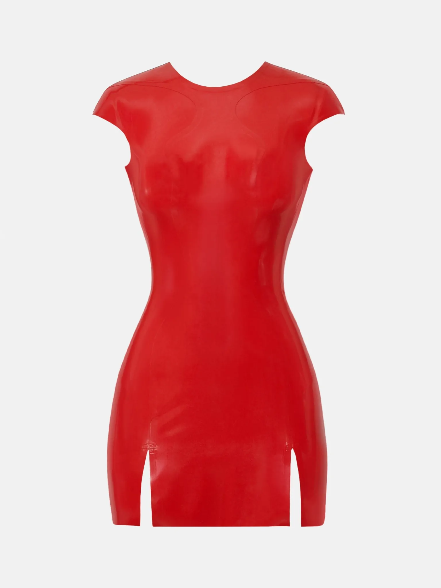 Player Latex Dress Red<Poster Girl Online