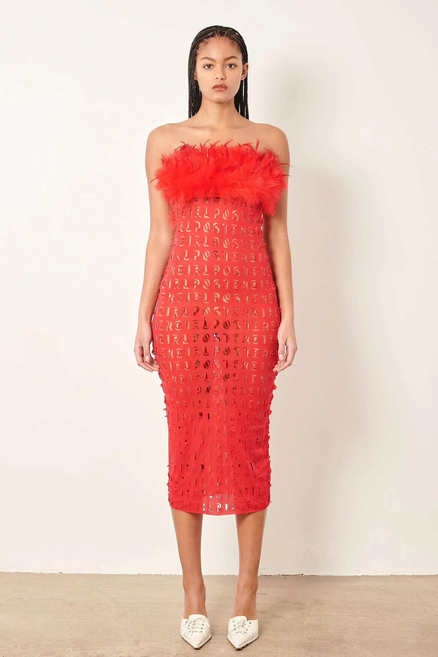 Posh Dress Red<Poster Girl New