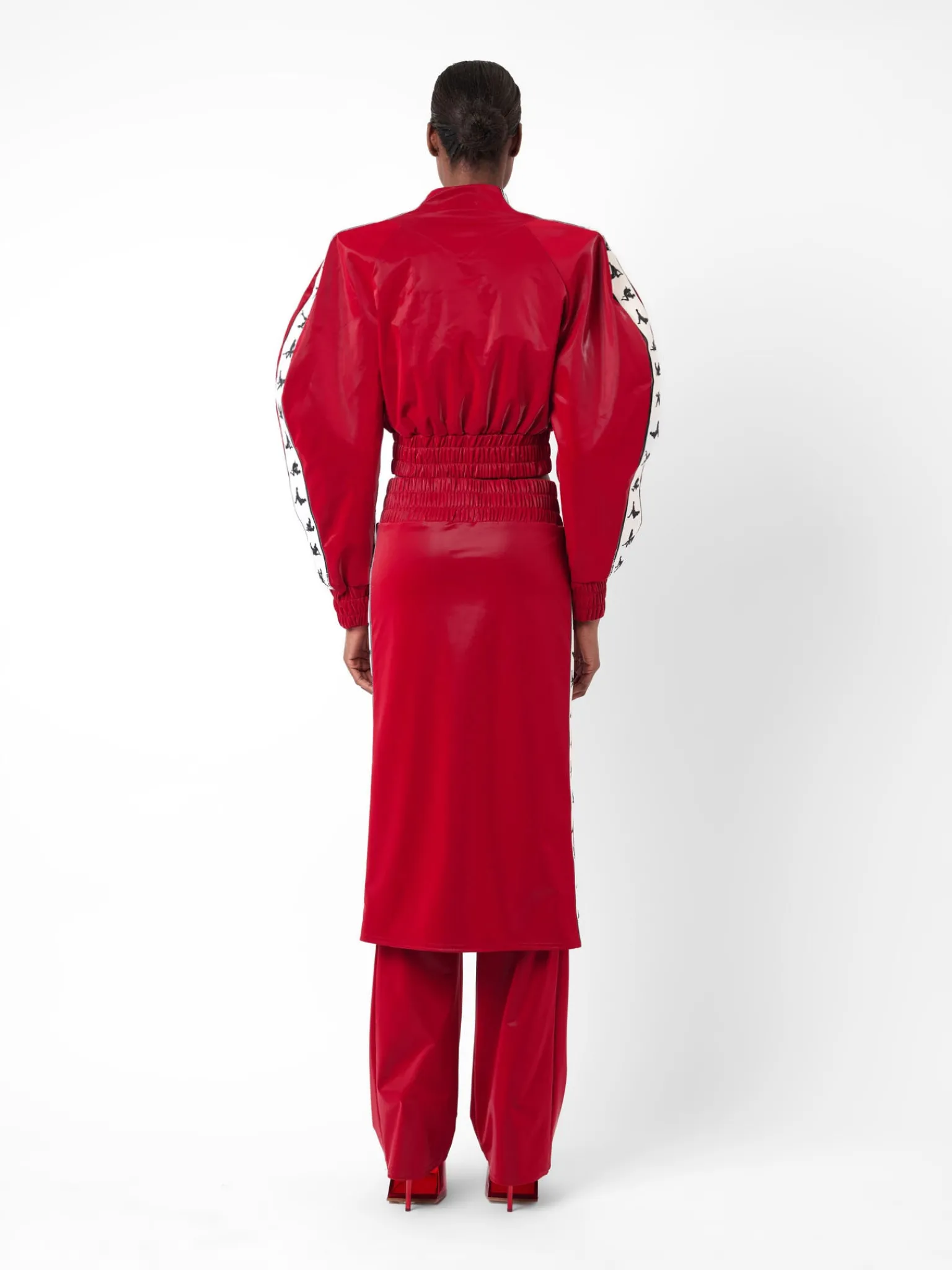 Premier Tracksuit Jacket Red<Poster Girl