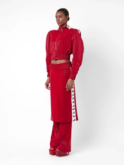 Premier Tracksuit Jacket Red<Poster Girl