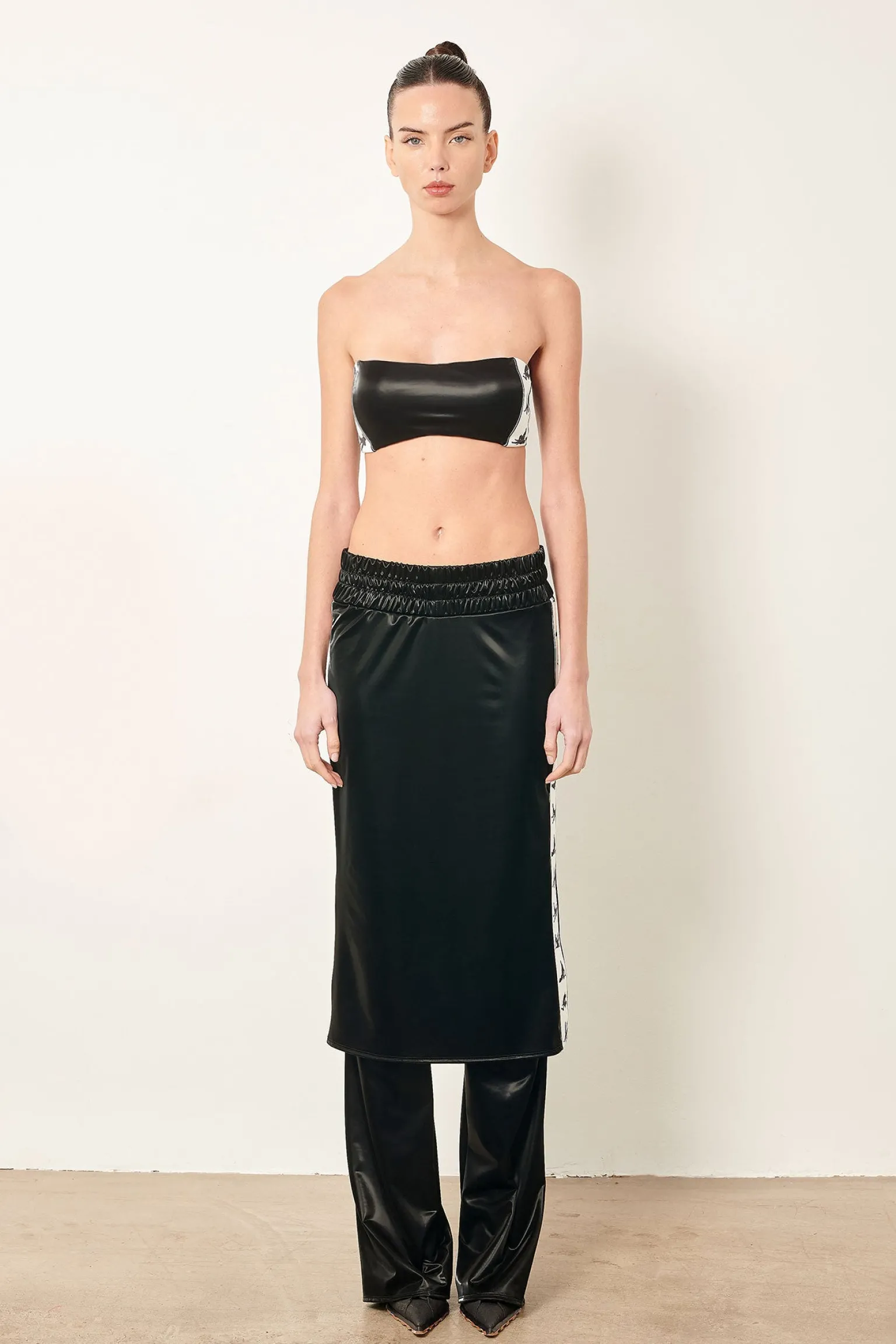 Premier Trouser Skirt Black<Poster Girl Sale