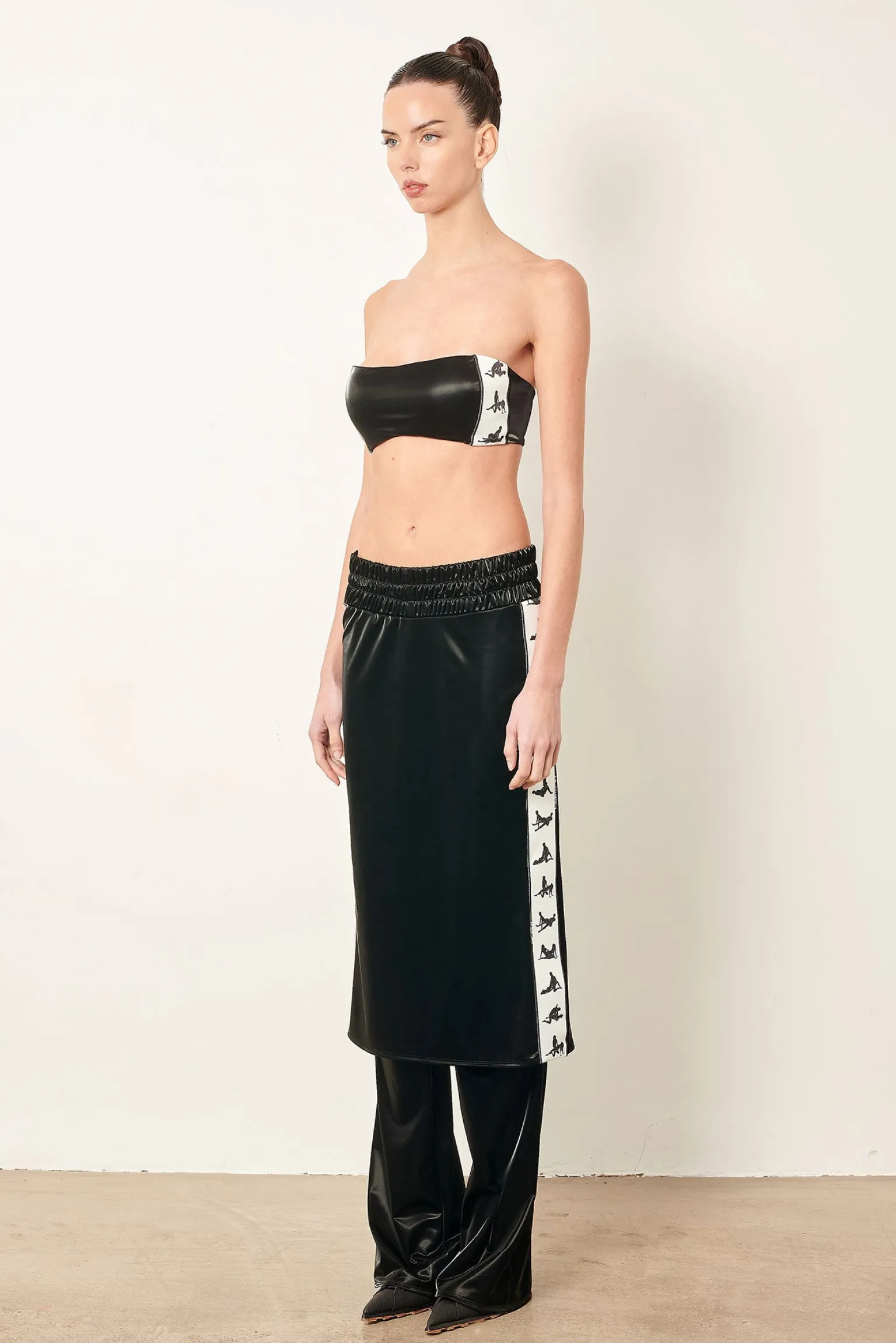 Premier Trouser Skirt Black<Poster Girl Sale