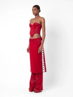 Premier Trouser Skirt Red<Poster Girl Hot