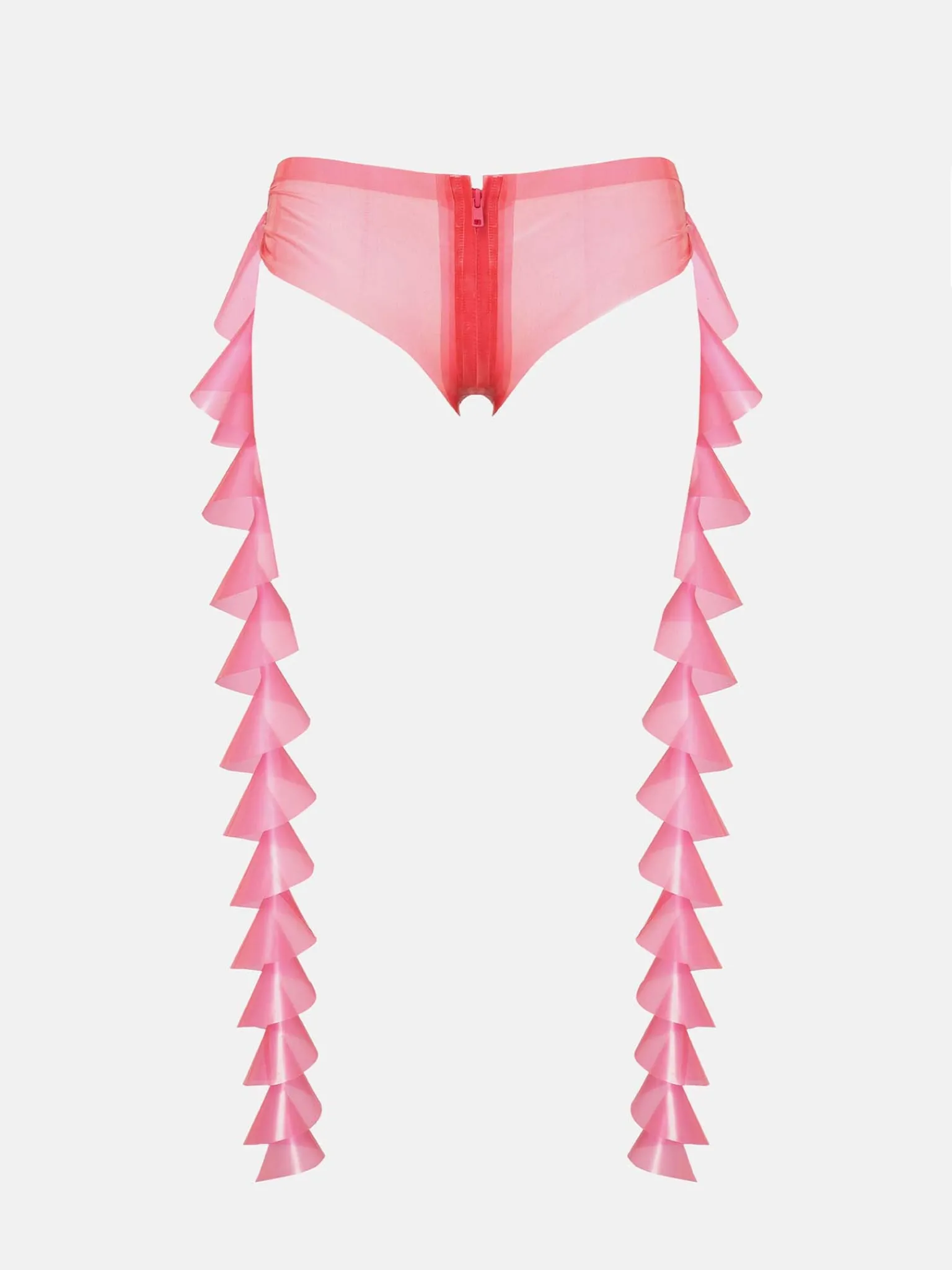 Rapunzel Hotpants Latex Harlot Pink<Poster Girl