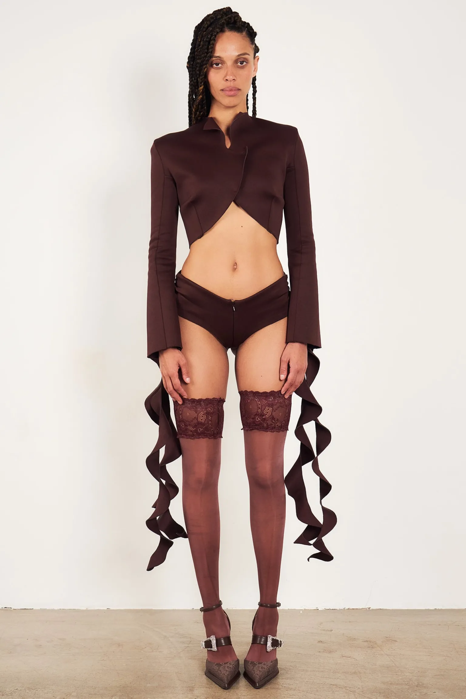 Rapunzel Hotpants Old Money Brown<Poster Girl Outlet