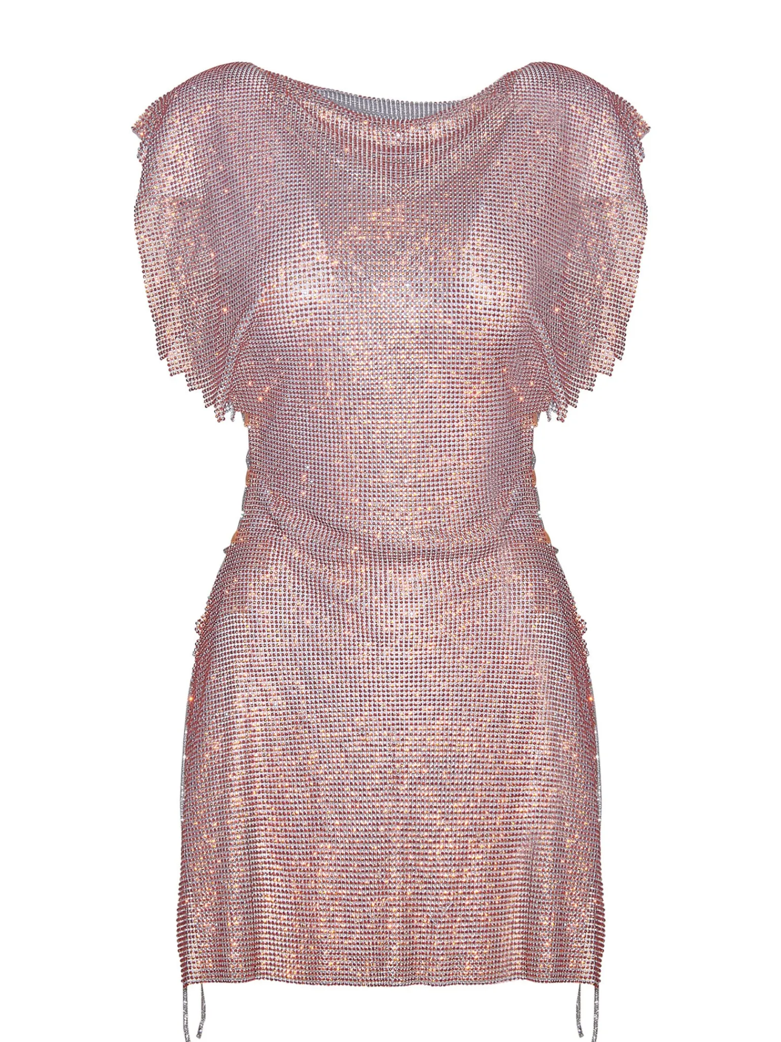 Rhinestoned Bamm Bamm Dress Aperol Spritz<Poster Girl Outlet