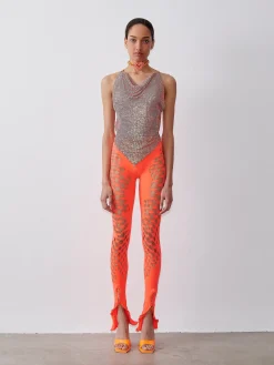 Rhinestoned Beyan Top Aperol Spritz<Poster Girl Clearance