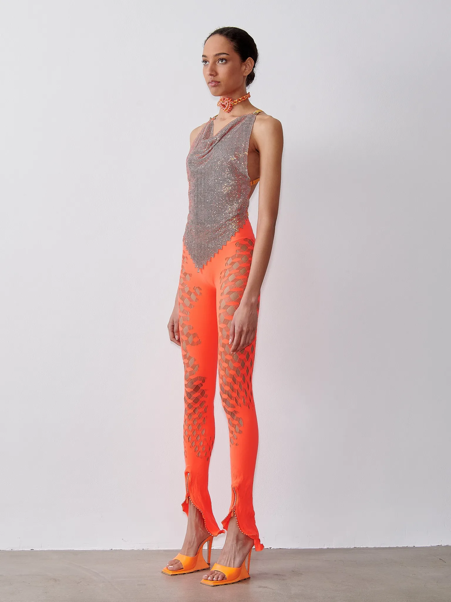 Rhinestoned Beyan Top Aperol Spritz<Poster Girl Clearance
