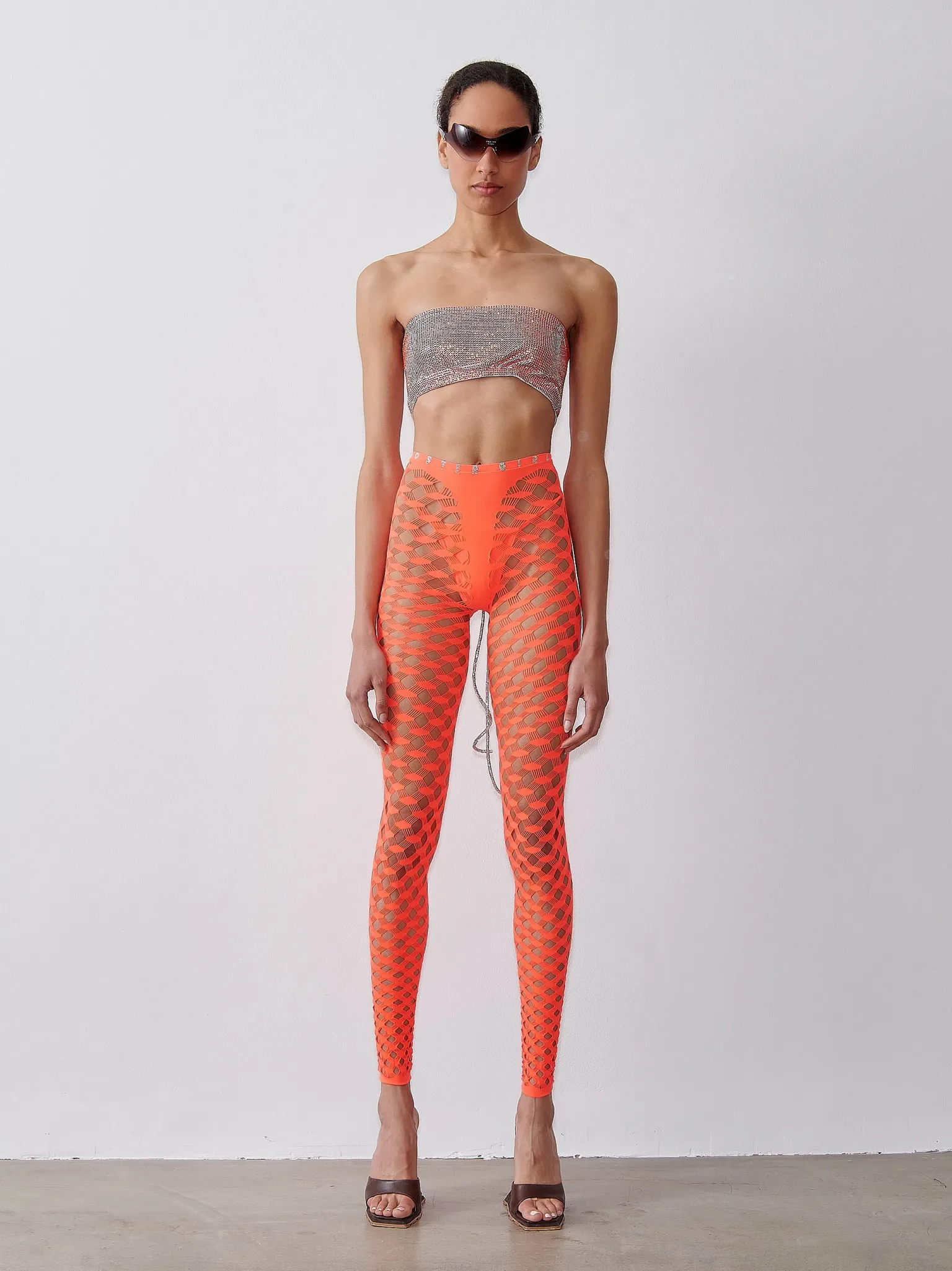 Rhinestoned Brooke Bra Aperol Spritz<Poster Girl Hot