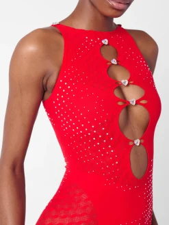 Rhinestoned Janice Jumpsuit<Poster Girl Clearance