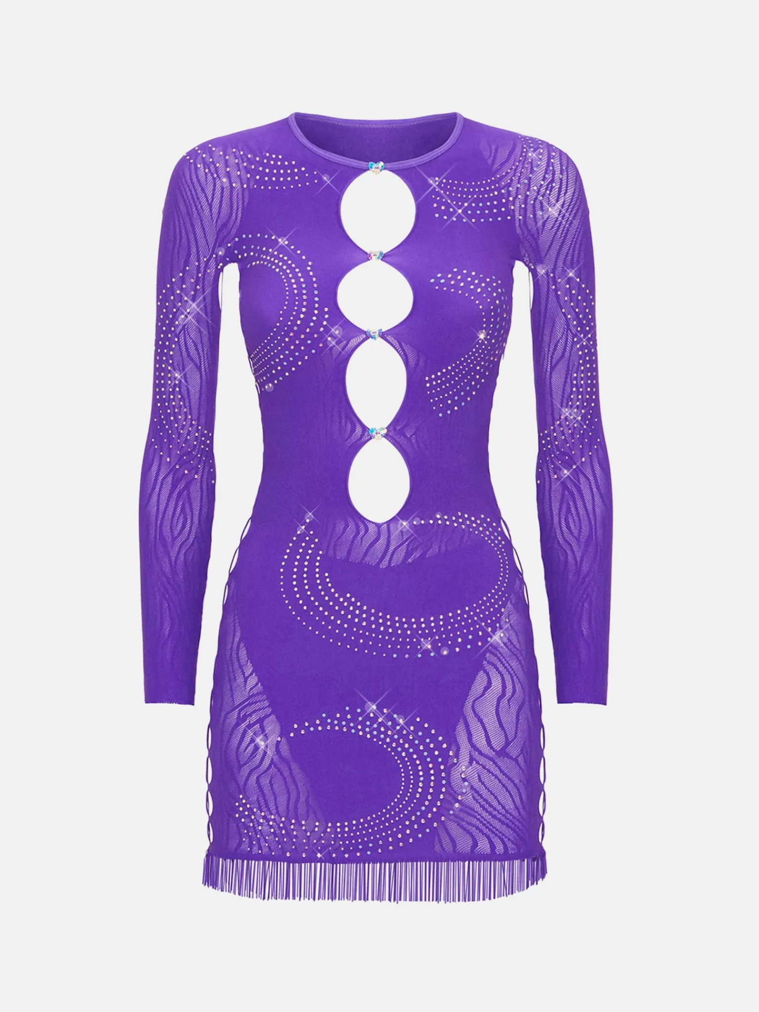 Rhinestoned Miranda Dress<Poster Girl Sale