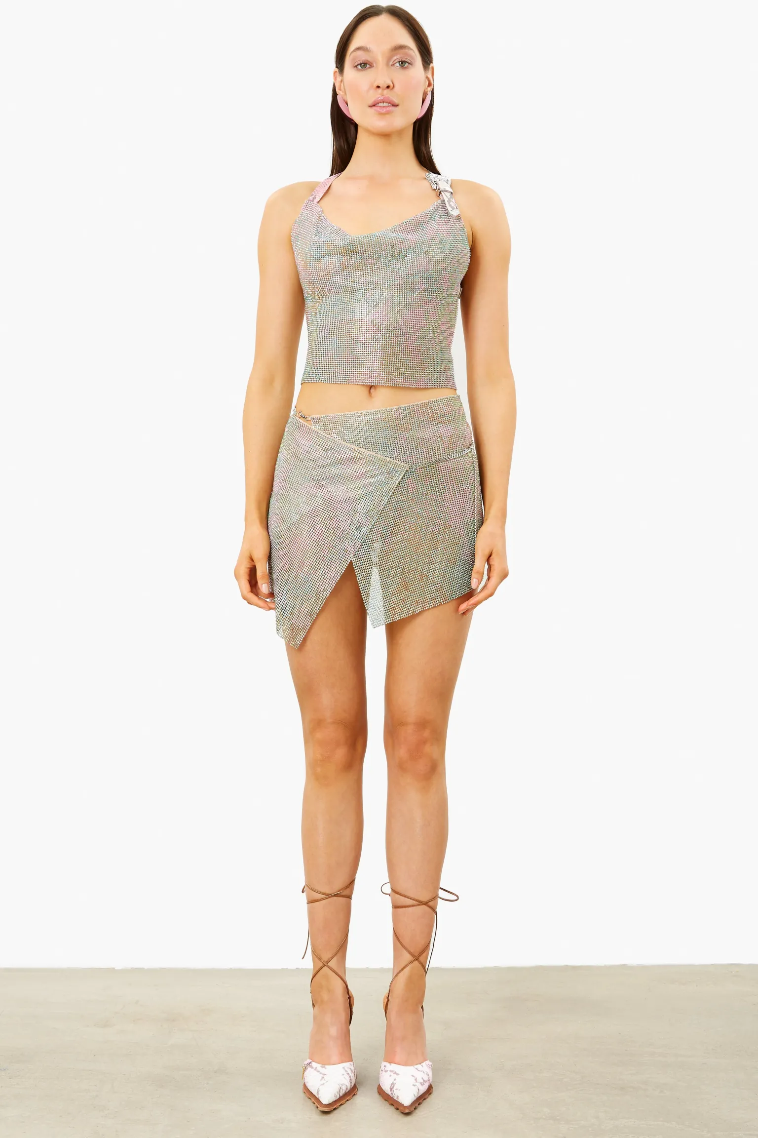 Rhinestoned Winona Skirt Mirage<Poster Girl Best