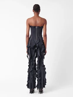 Rhonda Ruffle Trousers Black<Poster Girl Outlet