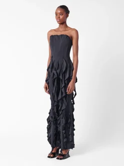 Rhonda Ruffle Trousers Black<Poster Girl Outlet