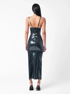 Roast Latex Dress Black<Poster Girl
