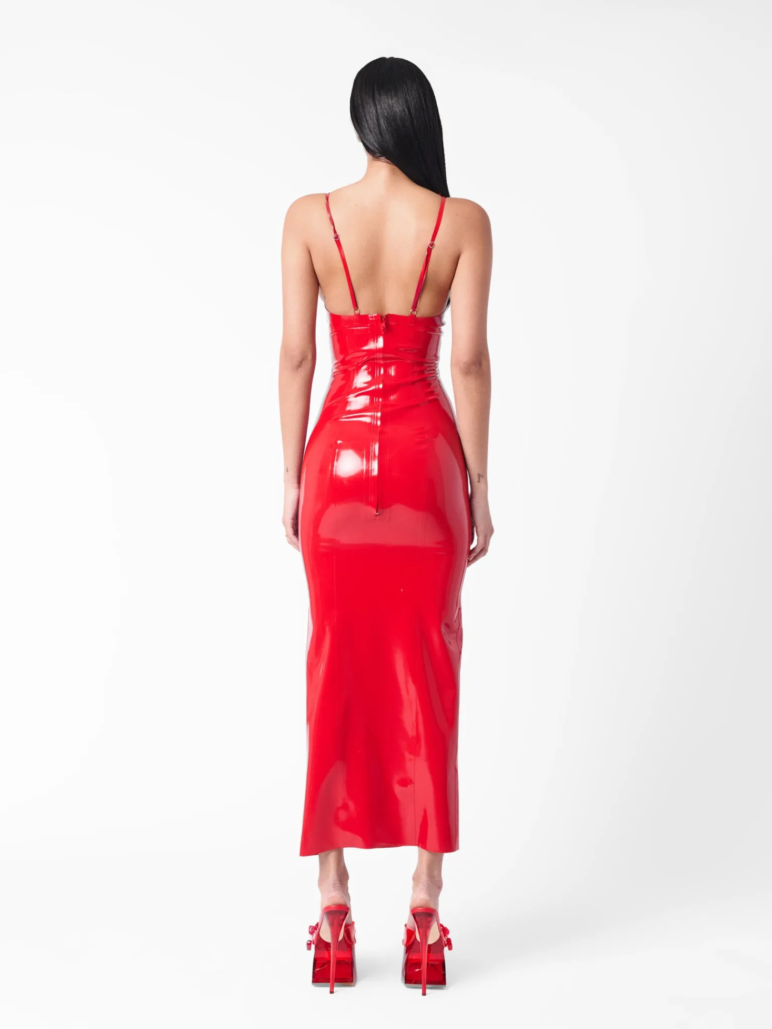 Roast Latex Dress Red<Poster Girl Best