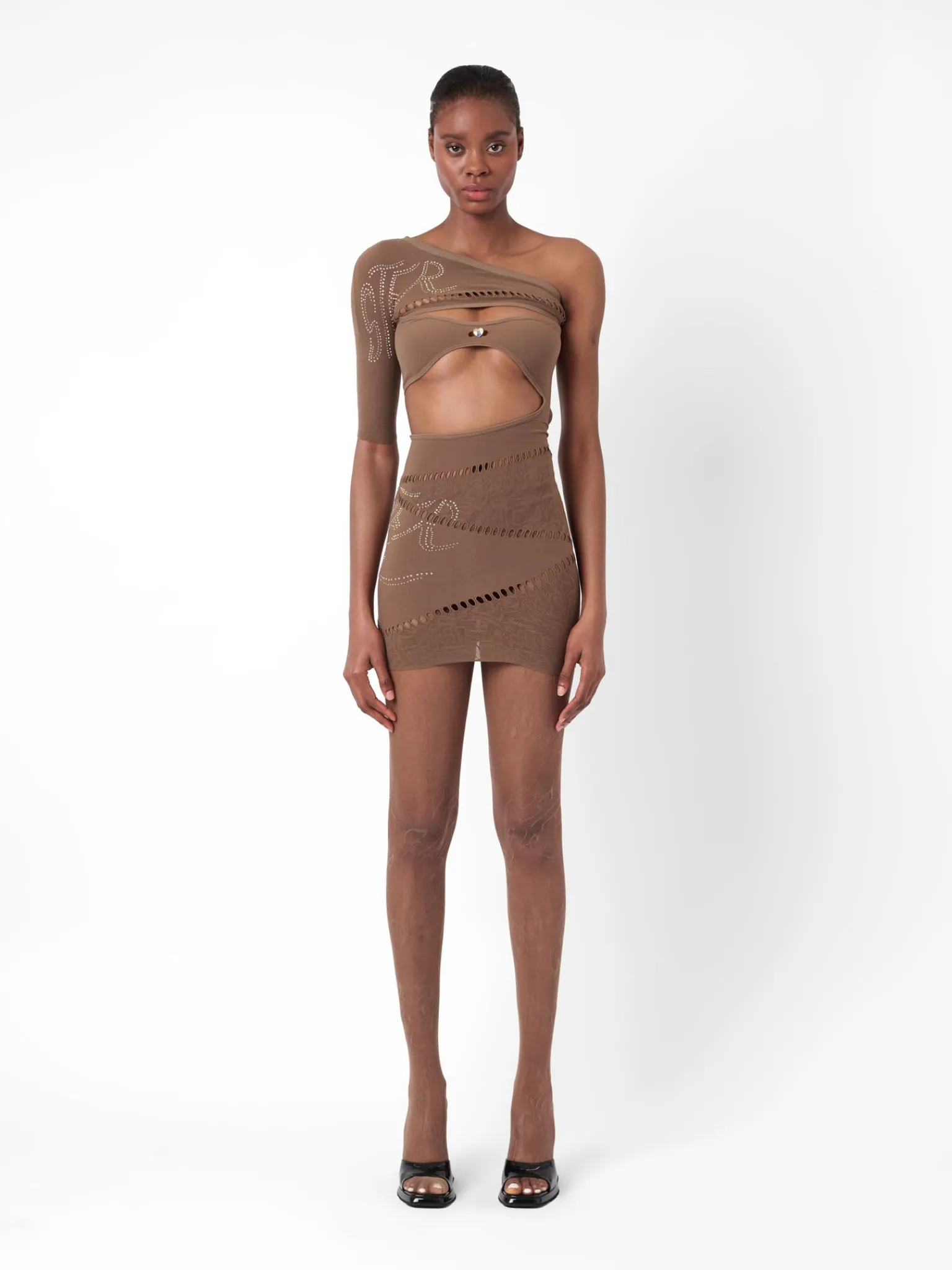 Robin Dress Kahlua Brown<Poster Girl Hot