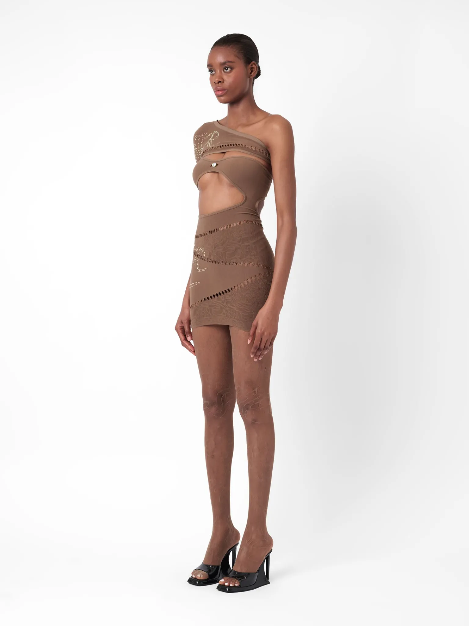 Robin Dress Kahlua Brown<Poster Girl Hot