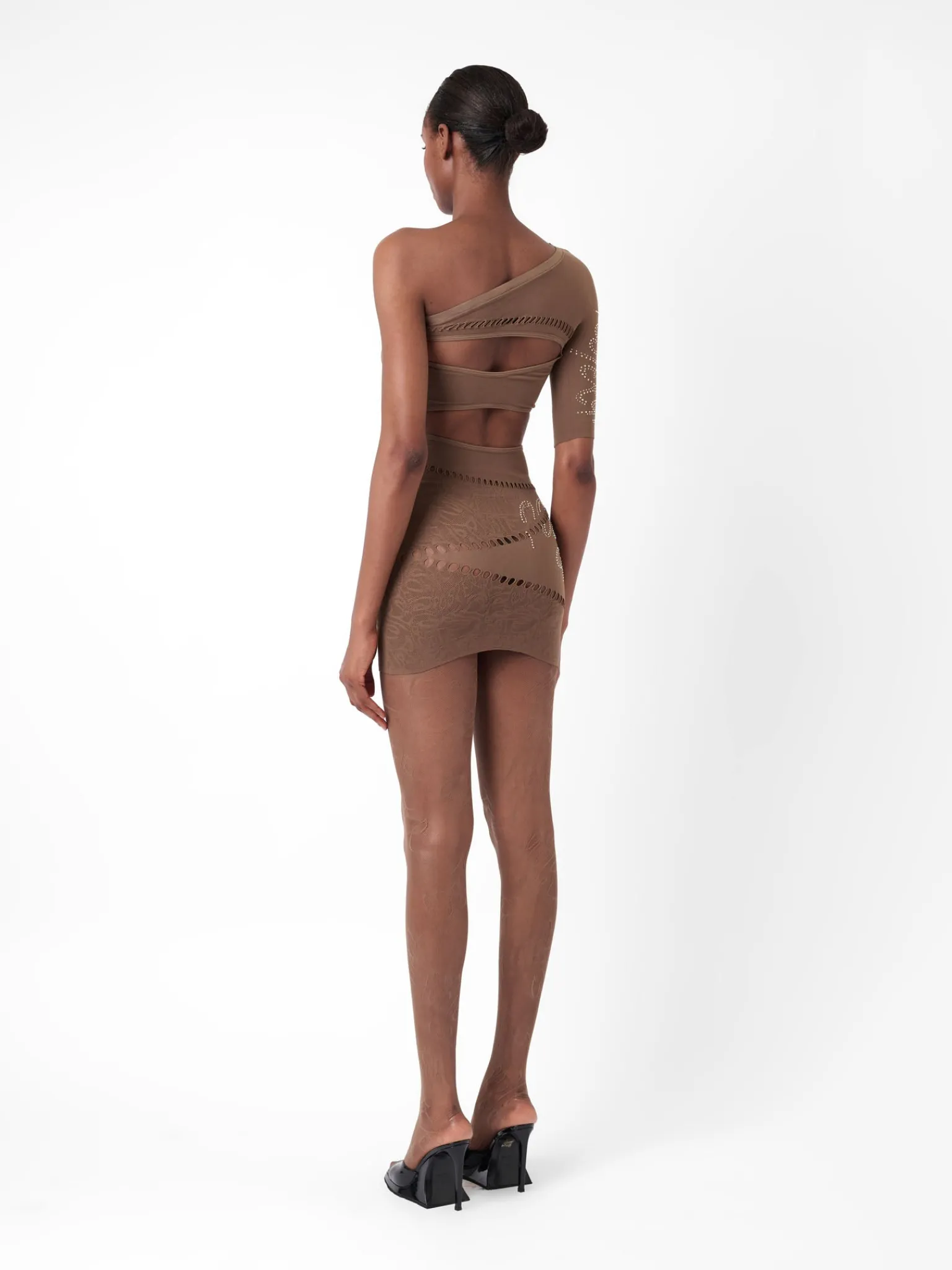 Robin Dress Kahlua Brown<Poster Girl Hot