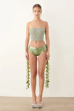 Rosalyn Top in Metallic Chainmail<Poster Girl Sale