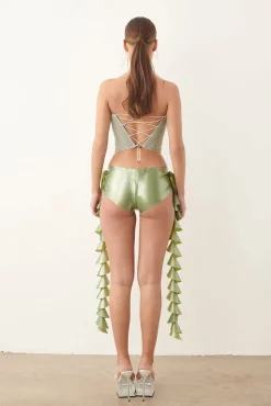 Rosalyn Top in Metallic Chainmail<Poster Girl Sale