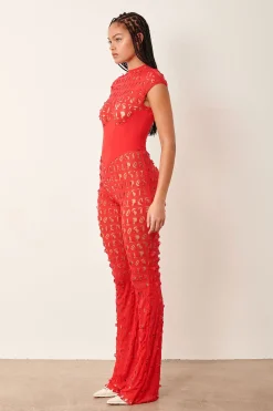 Rossi Jumpsuit Red<Poster Girl Outlet