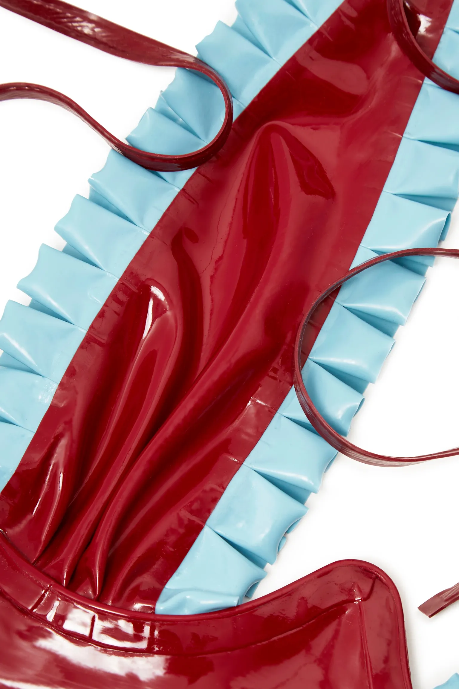 Salma Latex Bra Burgundy<Poster Girl Best