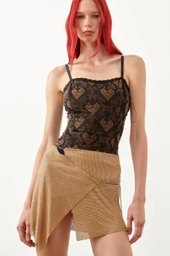 Scarlett Corset Top Black<Poster Girl New