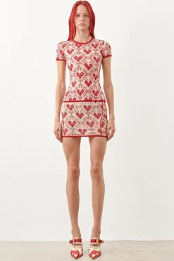 Scarlett Tee Red<Poster Girl Outlet