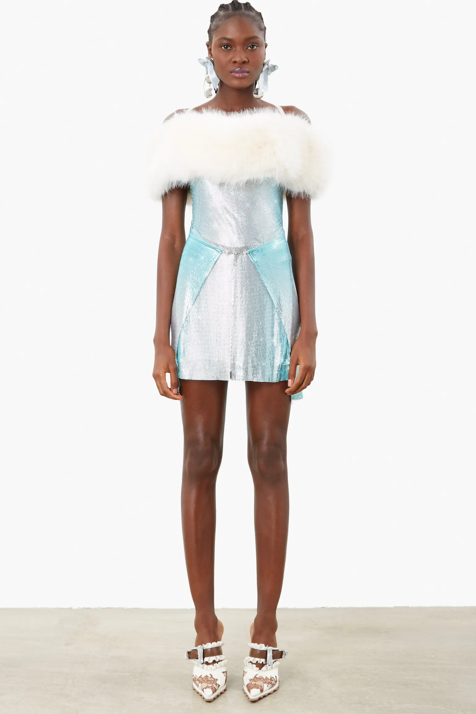 Sela Fur Dress<Poster Girl New