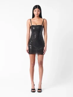 Selena Mini Dress Black<Poster Girl Best