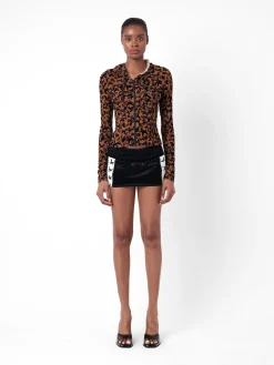 Shania Hooded Jacket Leopard Print<Poster Girl Online