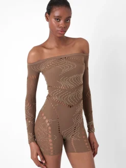 Sonya Jumpsuit Kahlua Brown<Poster Girl