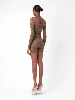 Sonya Jumpsuit Kahlua Brown<Poster Girl