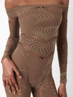 Sonya Jumpsuit Kahlua Brown<Poster Girl