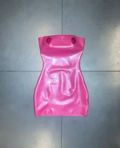 STRAWB BANDEAU DRESS<Poster Girl Hot