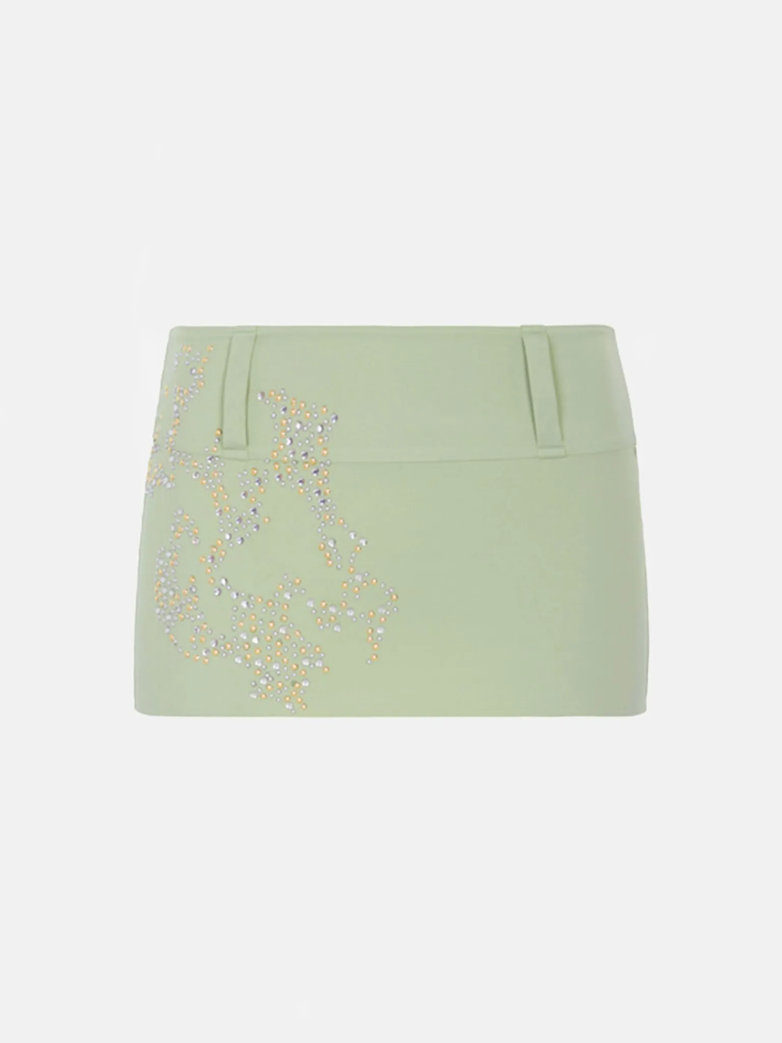 Suzan Micro Skirt Adventurine<Poster Girl New