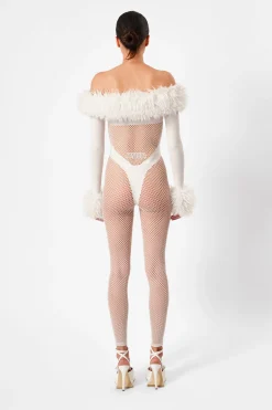 Svetlana Jumpsuit White<Poster Girl