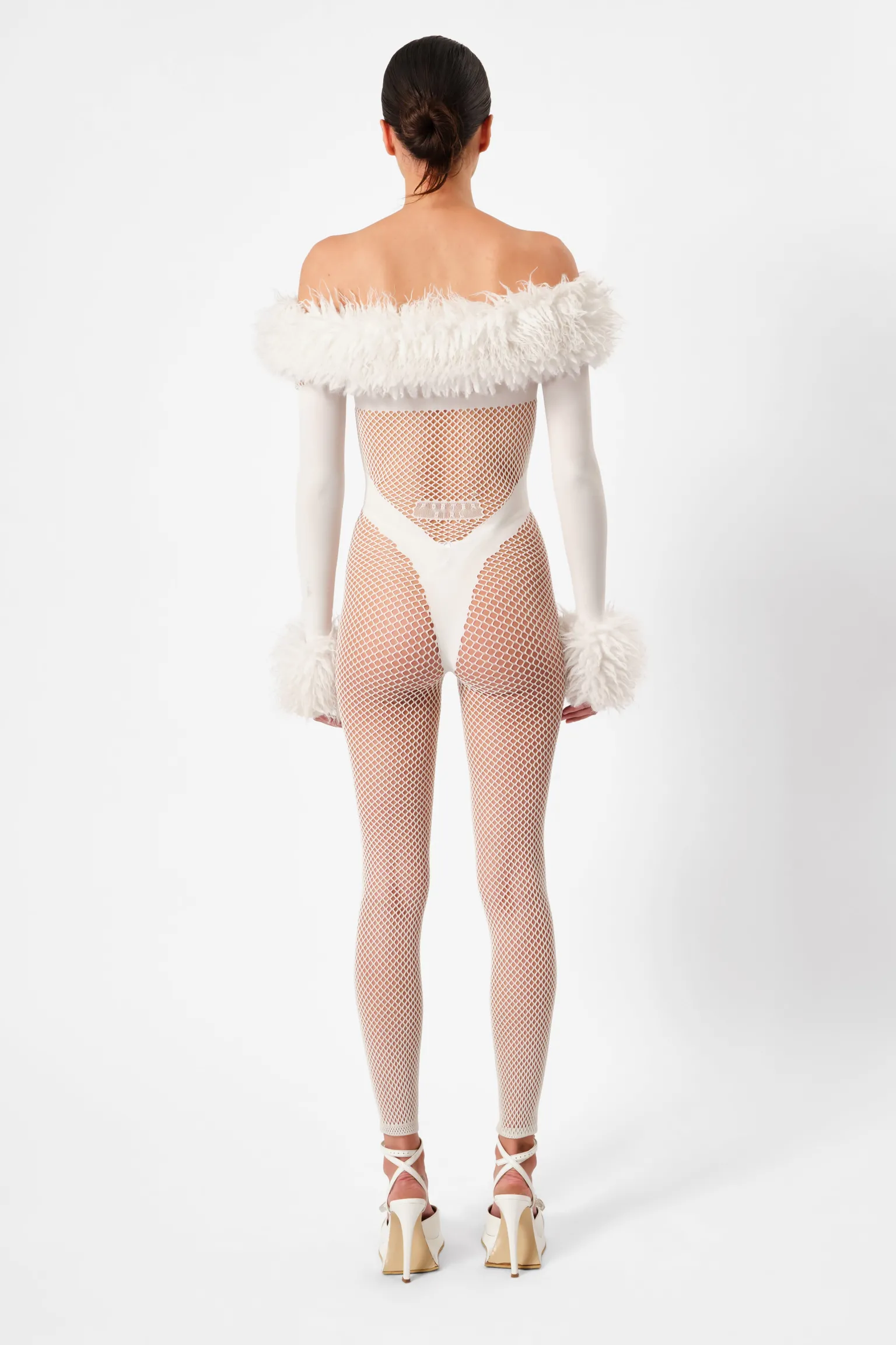 Svetlana Jumpsuit White<Poster Girl