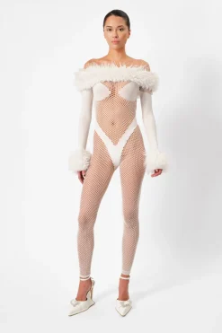 Svetlana Jumpsuit White<Poster Girl