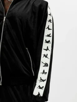 S*x Tape Tracksuit Jacket Velour<Poster Girl Discount